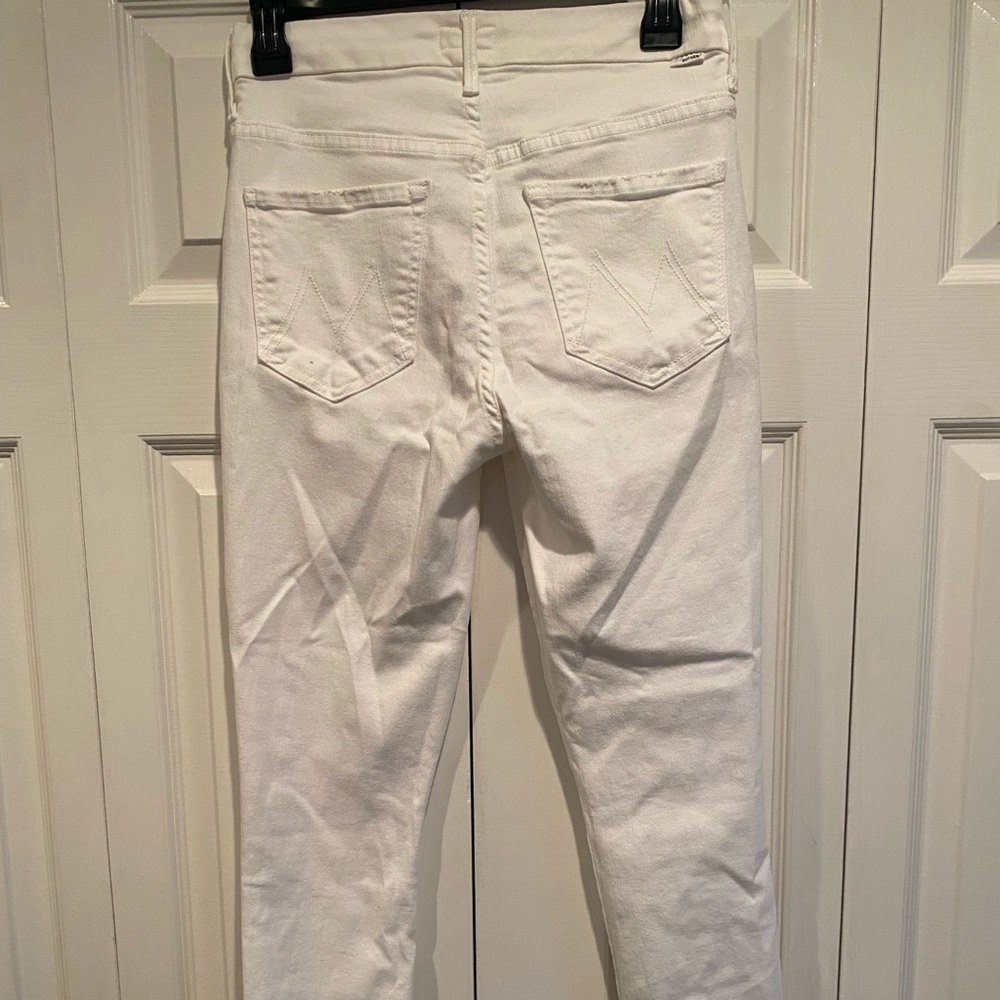 Women’s White MOTHER Denim Jean